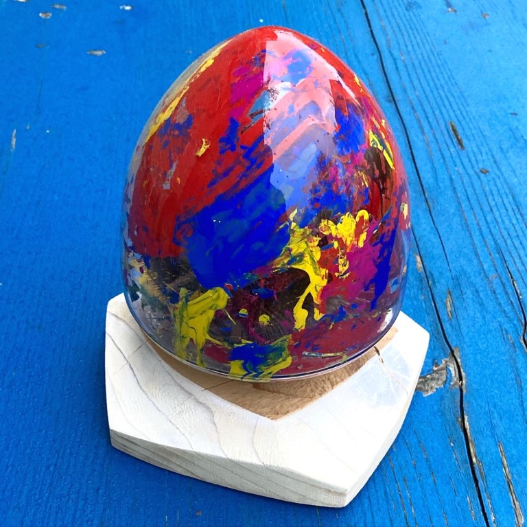 Glas, Holz, 2021